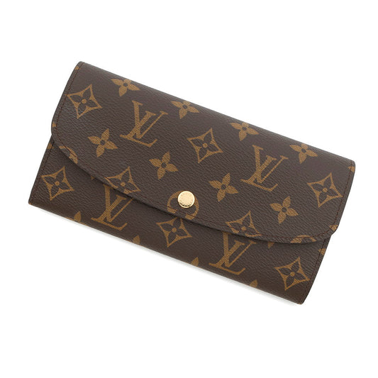 Louis Vuitton Portefeuille Emilie FuchsiaM60697 Monogram Handbag