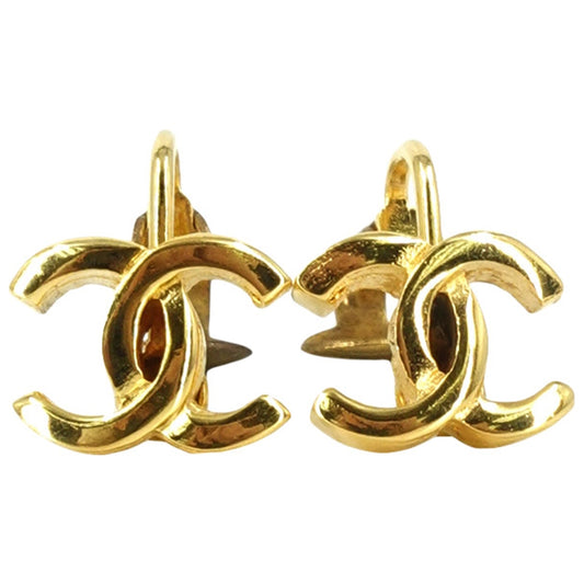 cc gold metal earrings Jewelry Urban