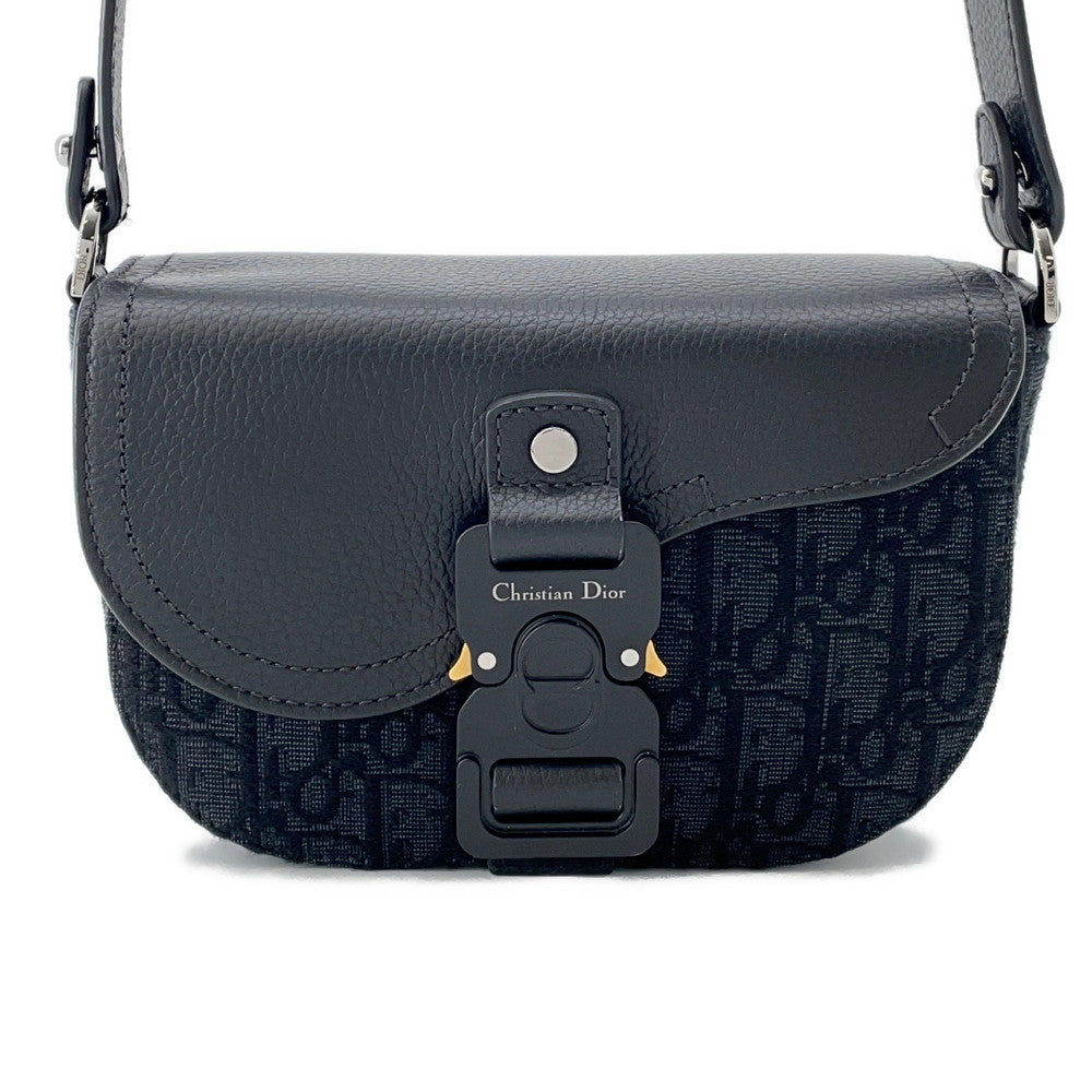 Dior Saddle Flap Messenger Bag Adca Yks Size Leather Canvas Travel Bag