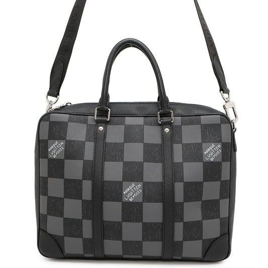 Louis Vuitton Sirius・Briefcase NoirN50072 Pattern Capsule Collection Damier Hat