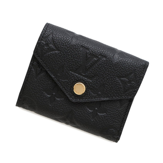 Louis Vuitton Portefeuille Zoe NoirM62935 Monogram Leather Empreinte Handbag