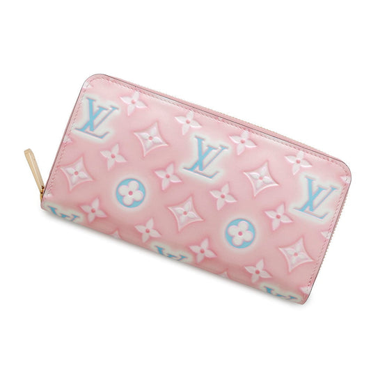 Louis Vuitton Valentine Japan Limited Edition Color Zippy Monogram Leather Vernis Wallet Case