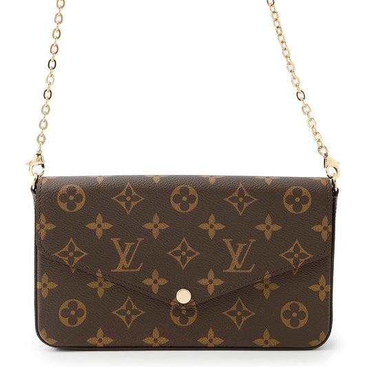 Louis Vuitton Felicie Pochette FuchsiaM81896 Monogram Clutch Bag