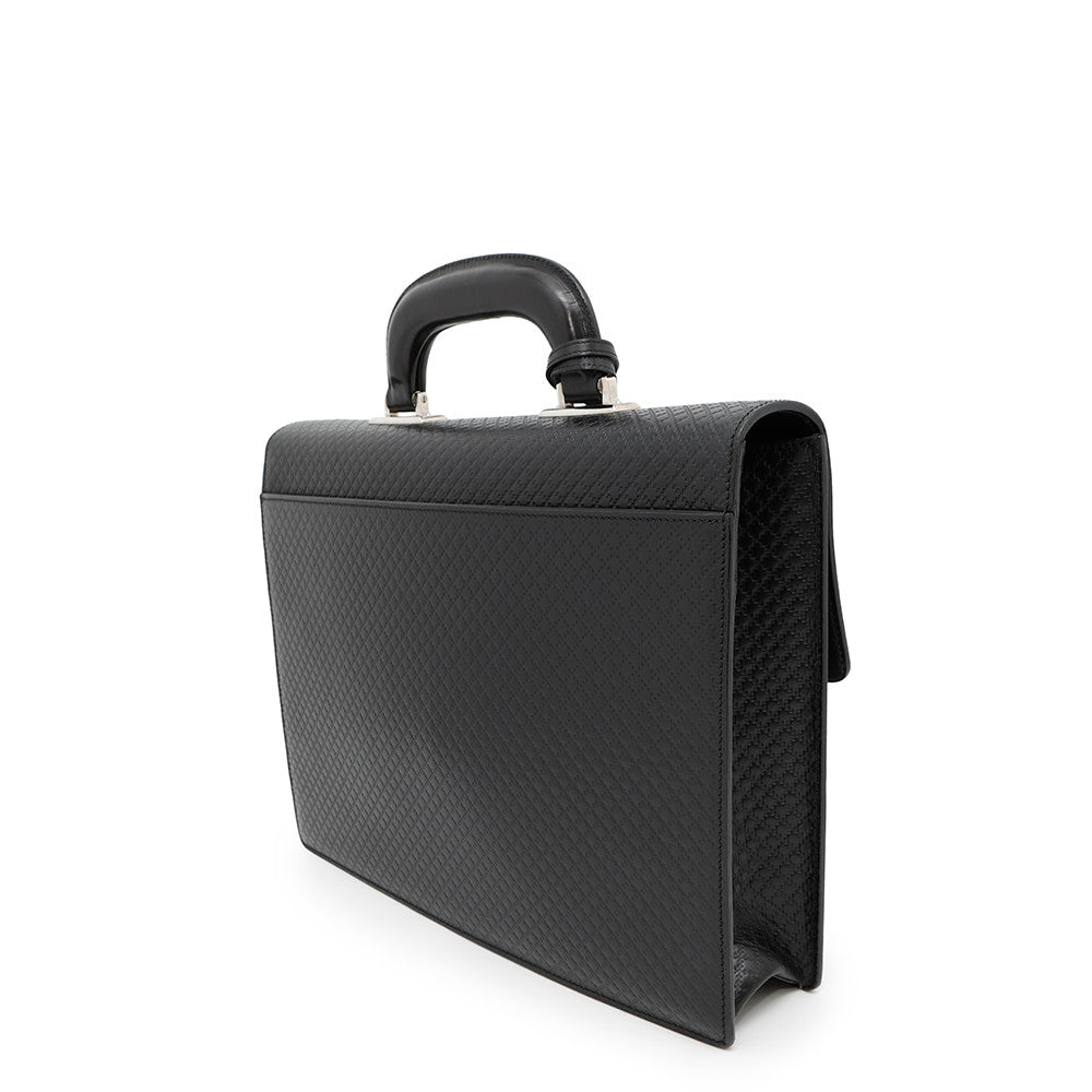 Gucci Diamante Business Black201849 Leather Handbag
