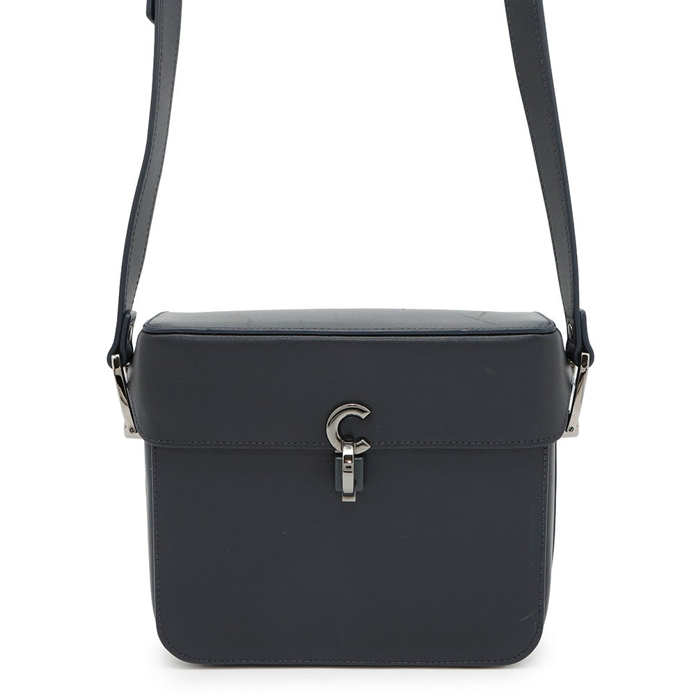 Dior Shoulder Bag ?CDHardware Leather Navy