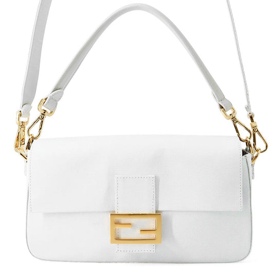 Fendi ?Drawing Personalized Color Kit White8BR600 Linen Bucket Bucket Bag