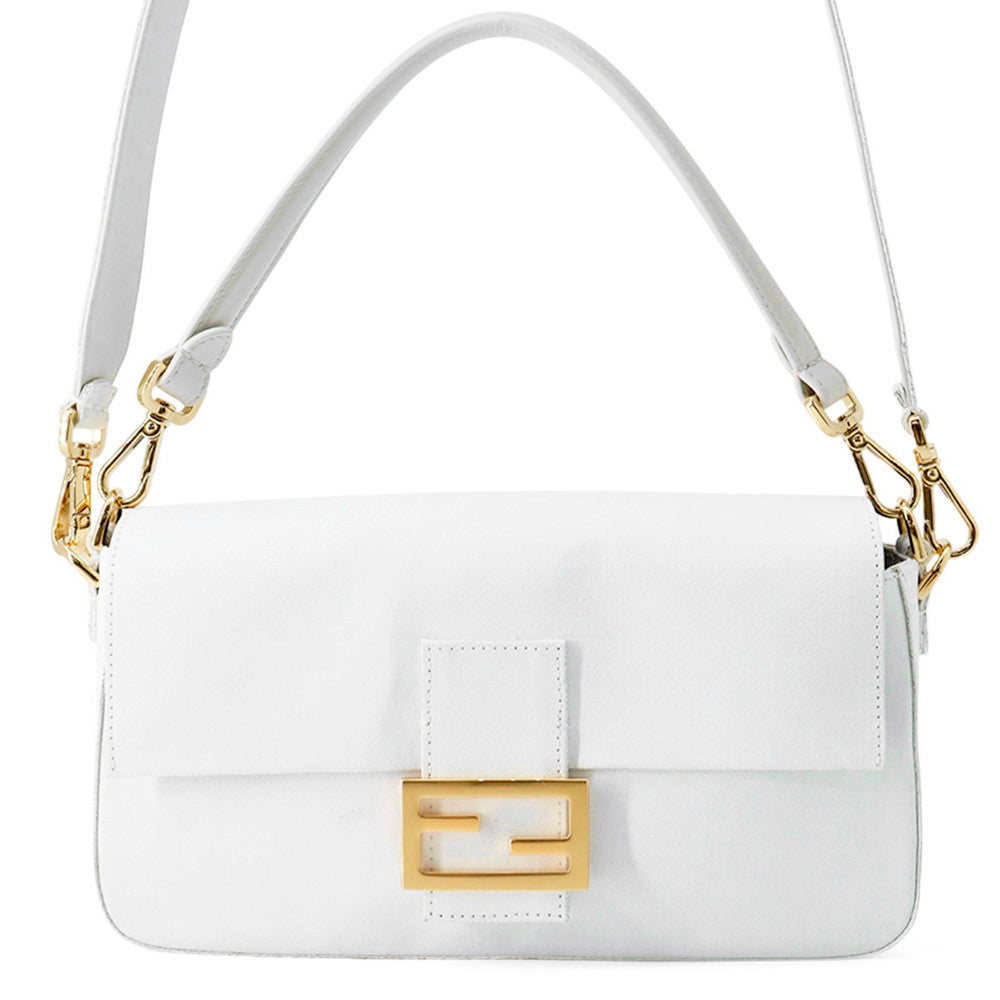 Fendi Drawing Personalized Color Kit White8Br600 Linen Bucket Bucket Bag