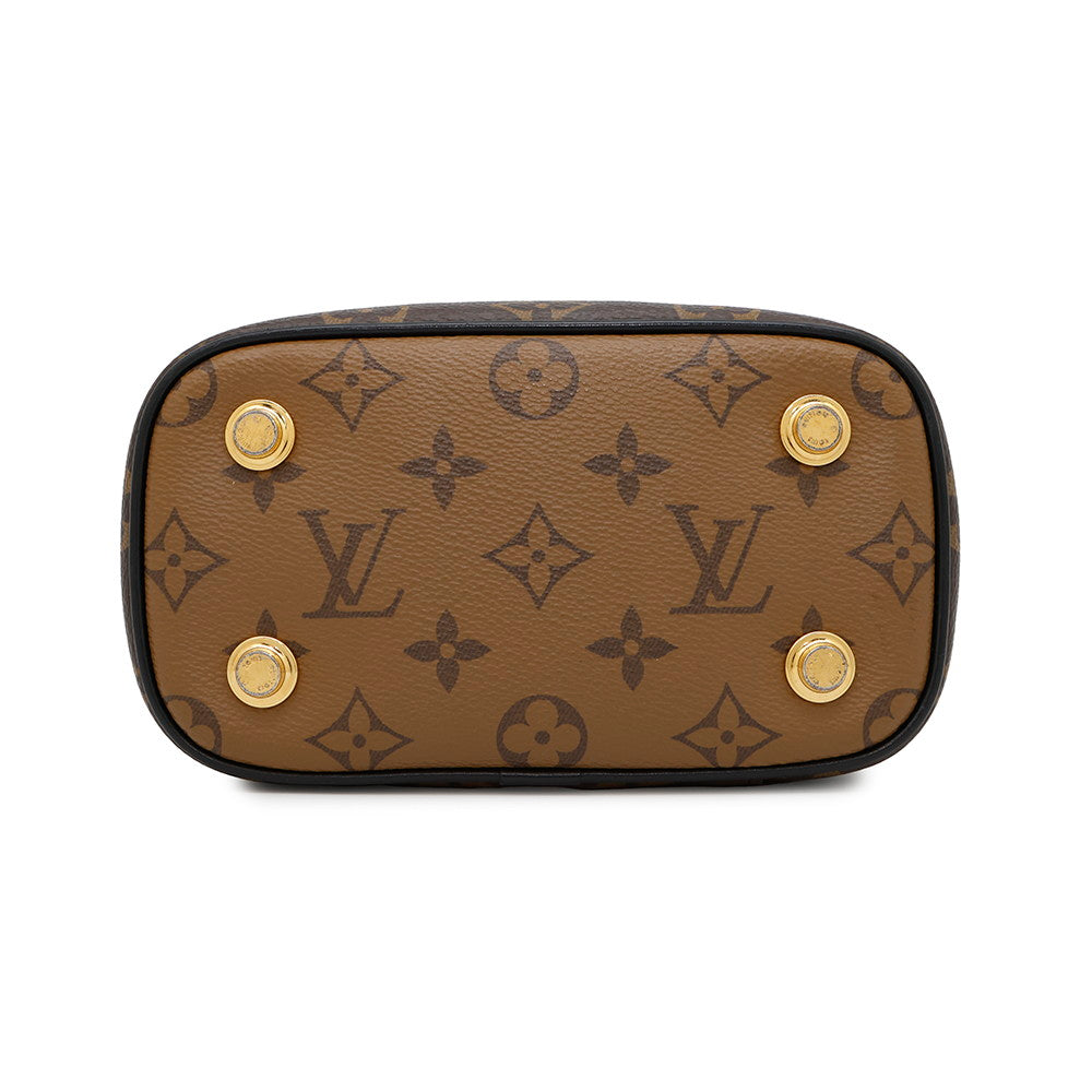 Louis Vuitton Vanity NV NoirM45165 Reverse Monogram PM Canvas Handbag