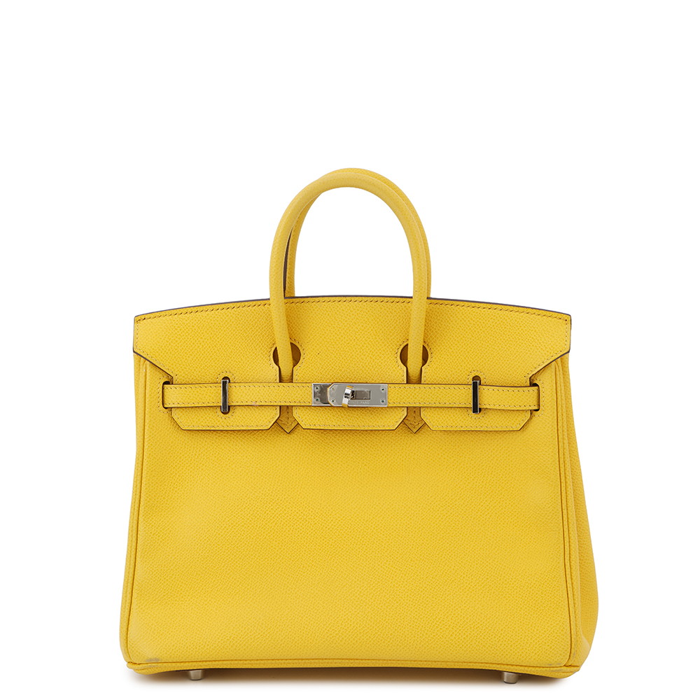 Birkin Jaune Ambre Epsom Size Handbag Travel Bag