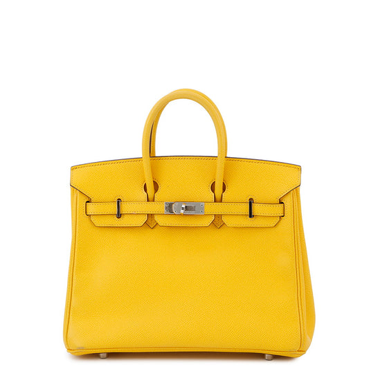 Birkin Jaune Ambre Epsom Size Handbag Travel Bag