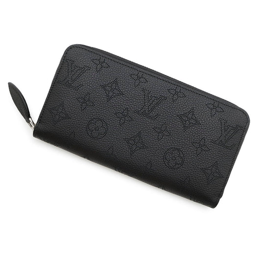 Louis Vuitton Zippy NoirM61867 Mahina Monogram Wallet Case