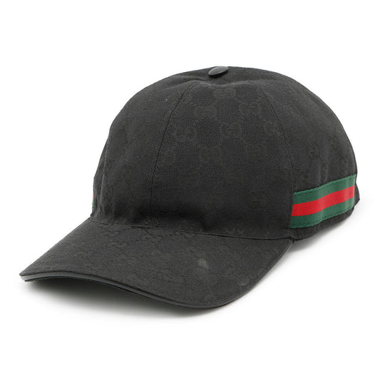 Gucci GG Size L Black200035 Canvas Hat