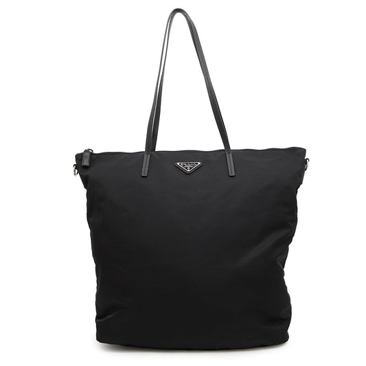 Prada Tote Bag ?2way Black1BG189 Leather Nylon