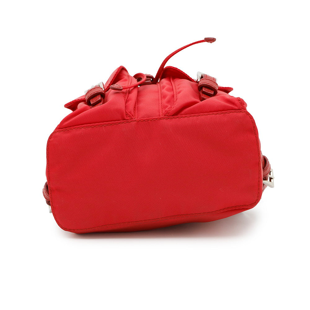Backpack Bh Size Handbag Nylon Red