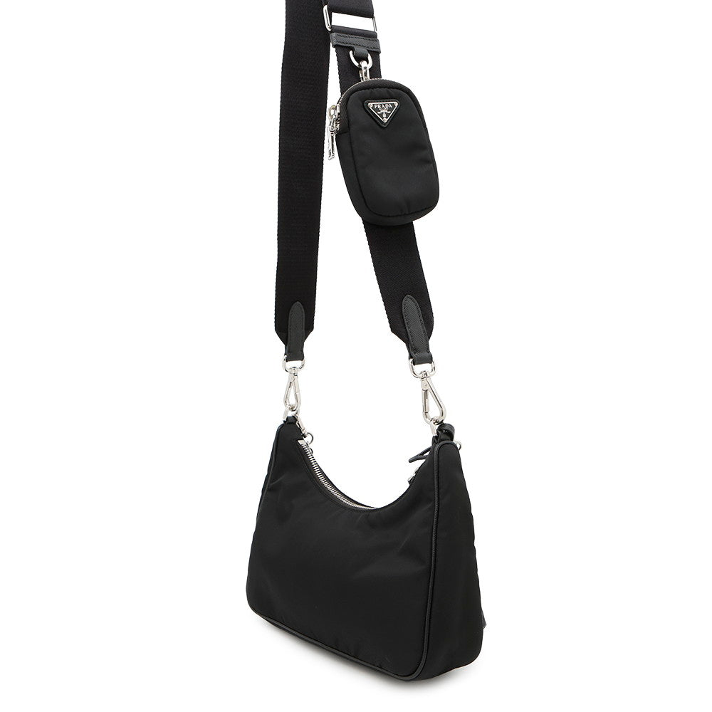 Re Edition Re Shoulder Bag Bh Nylon Black