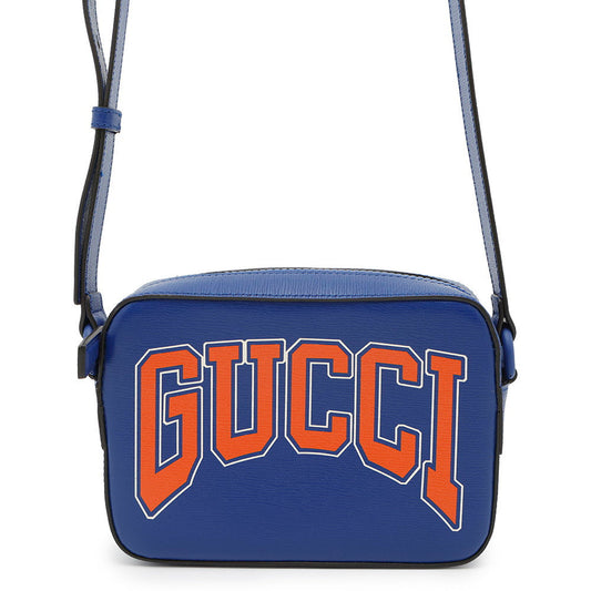 Gucci Leather Logo Shoulder Bag