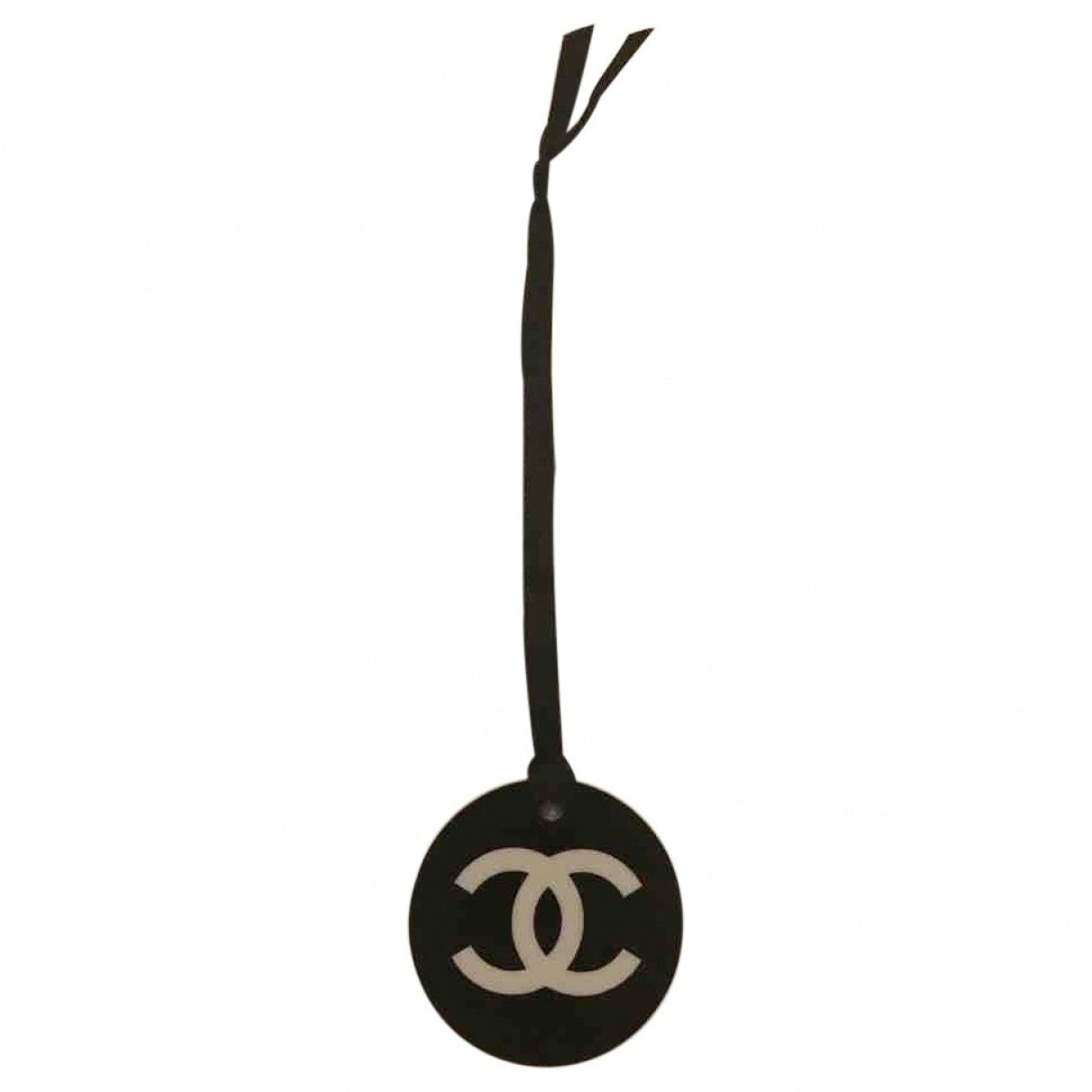 cc black plastic bag charms Signature