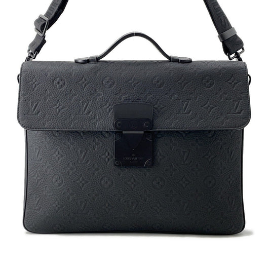 Louis Vuitton SPadlock・Briefcase BlackM20835 Taurillon・ Monogram Handbag