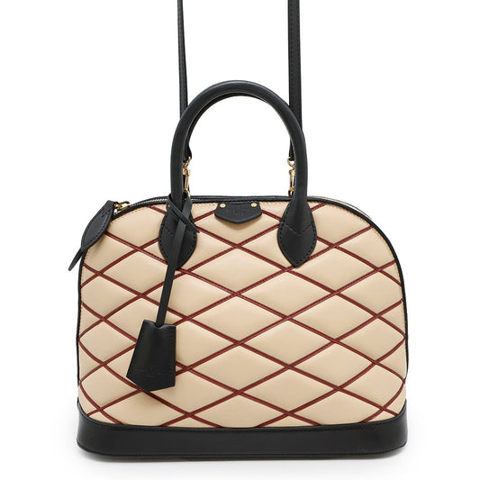 Louis Vuitton Maltage Alma BlackM50001 Leather Beige Handbag