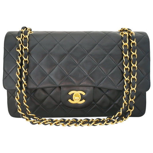 timeless/classique black leather handbag 148