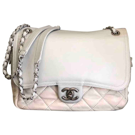 timeless/classique white leather handbag Heritage