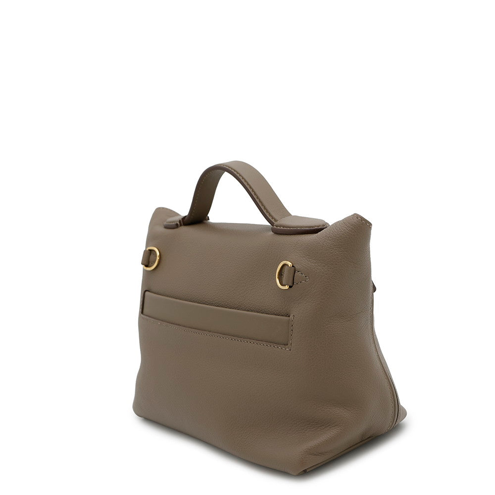 Sacvan Quatre Etoupe Swift Evercolor Size Handbag Leather Mini Travel Bag