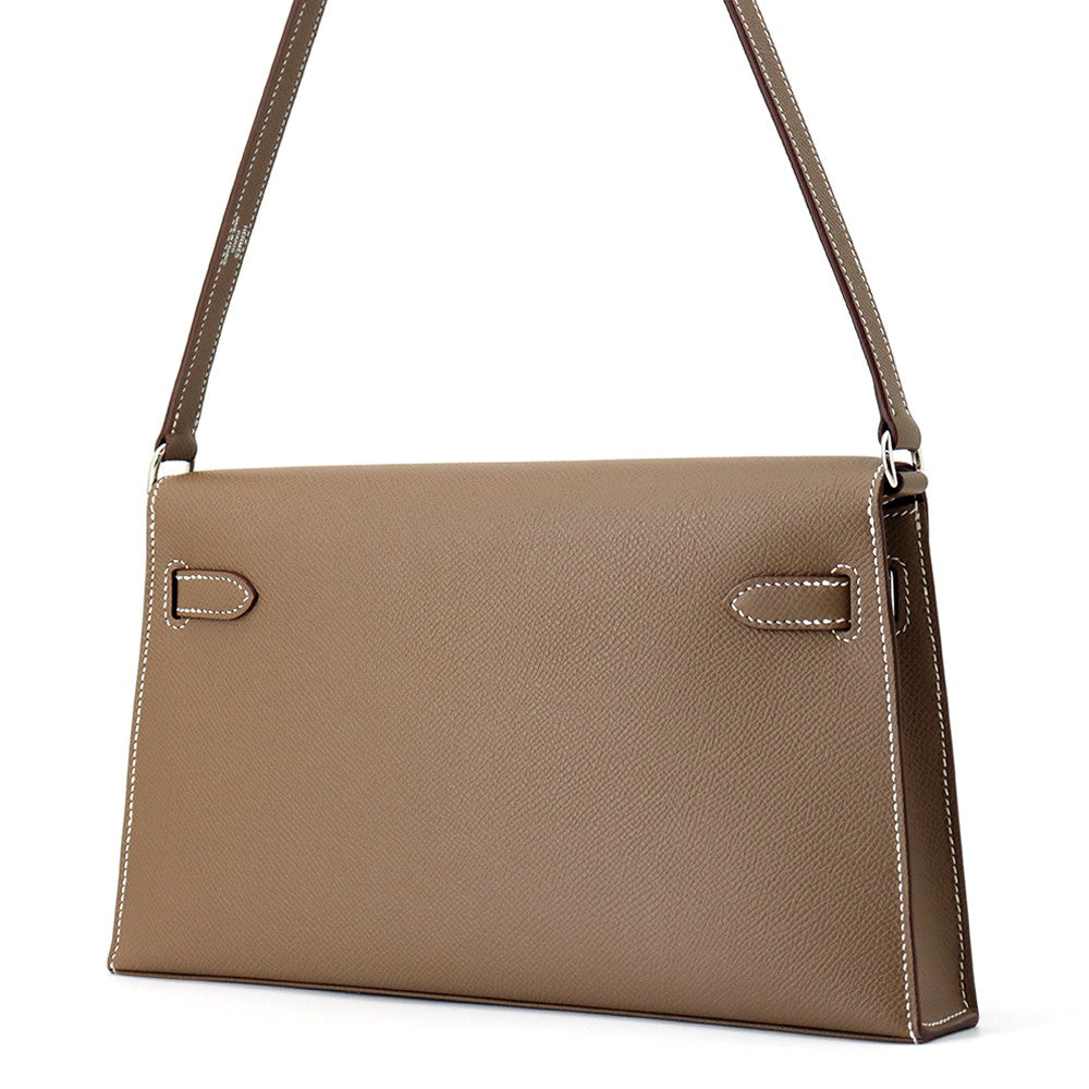 Kelly Elan Etoupe Epsom Handbag Travel Bag