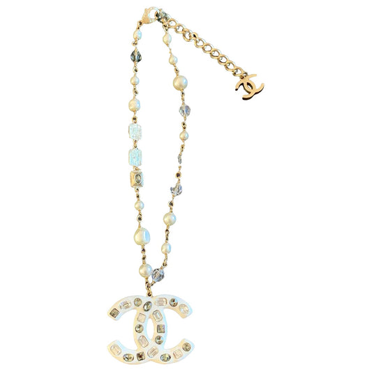 cc gold metal necklaces Jewelry Daily