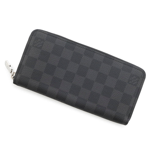 Louis Vuitton Zippy - Horizontal NoirN00056 Graphite Damier Wallet Case