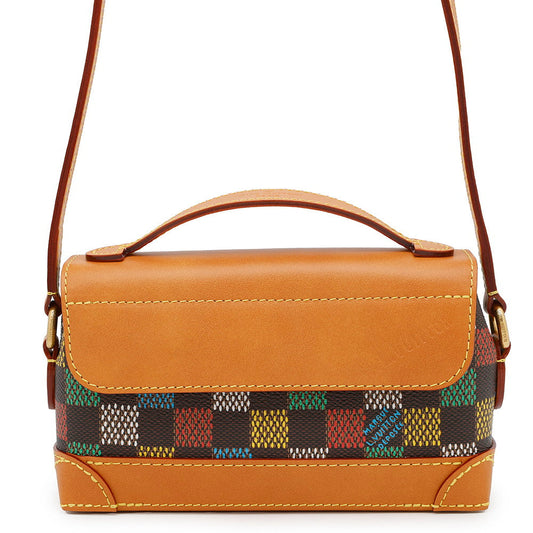 Louis Vuitton Steamer EastWest Wearable MulticolorN00187 Birds Ebene Brown Canvas Damier Wallet Case