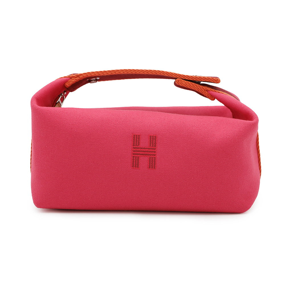 Brid A Hibiscus Size Pm Handbag Canvas Black Travel Bag
