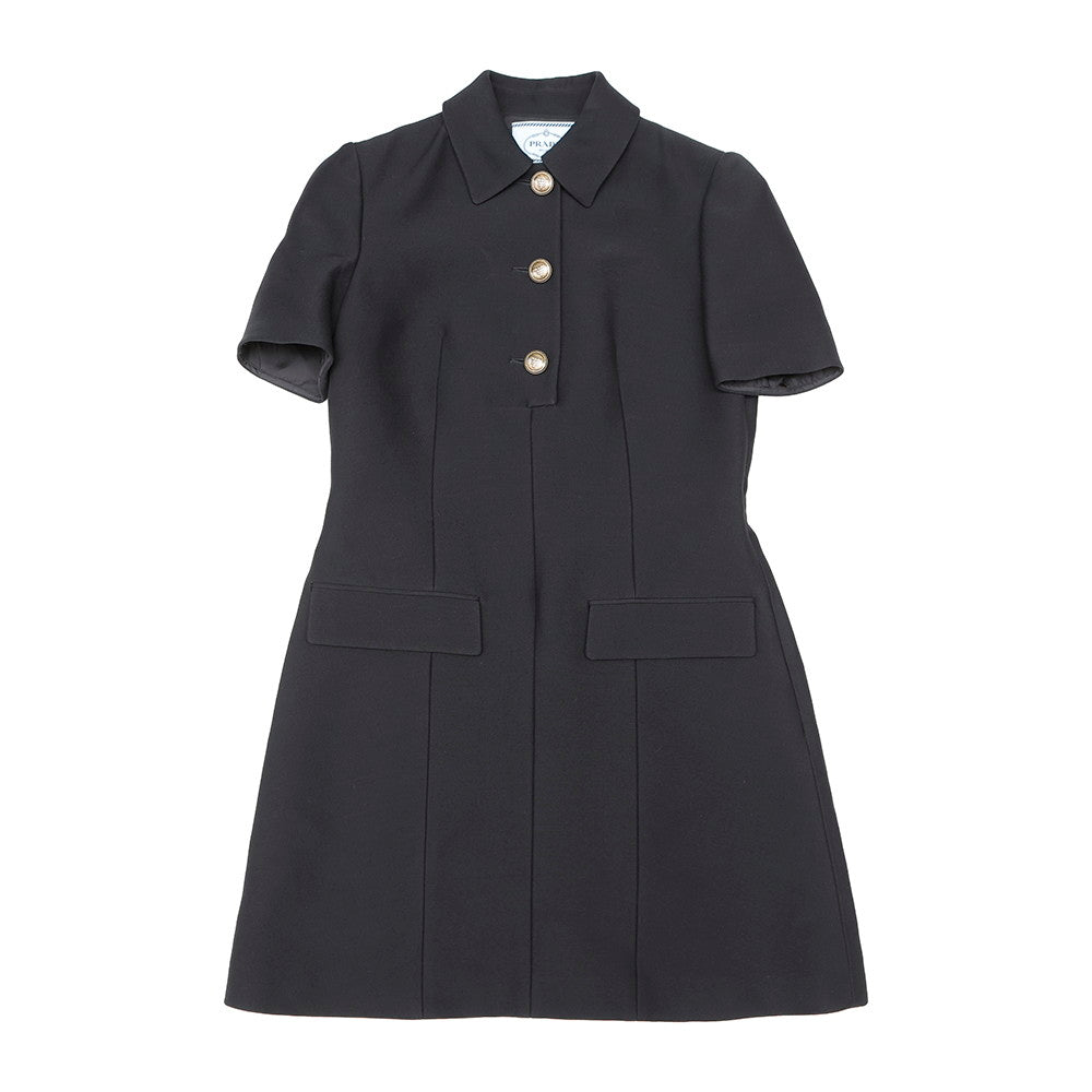Tricotine Dress Size Blackp O Wool % Mini Travel Bag