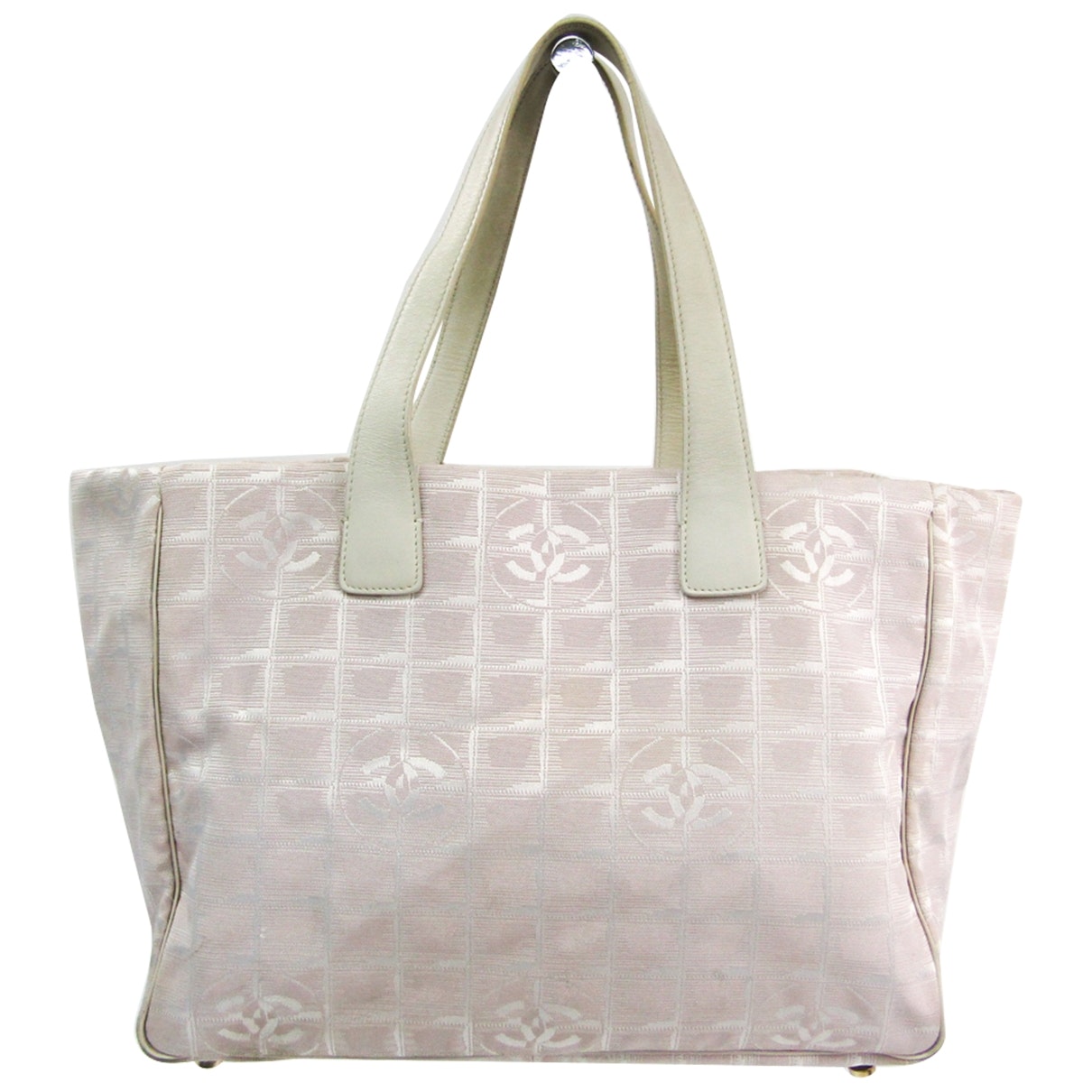 pink cloth handbag Signature
