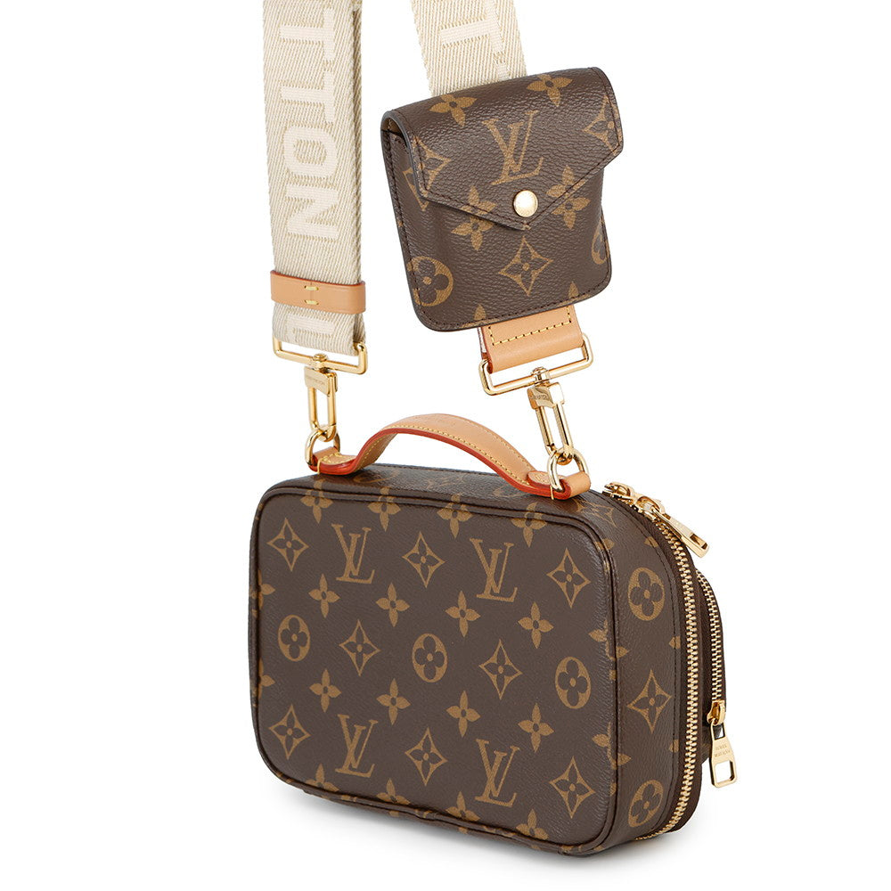 Louis Vuitton Utility BrownM80446 Monogram Crossbody Bag