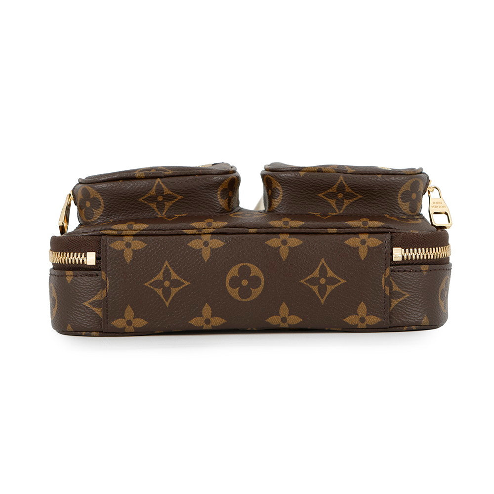 Louis Vuitton Utility BrownM80446 Monogram Crossbody Bag