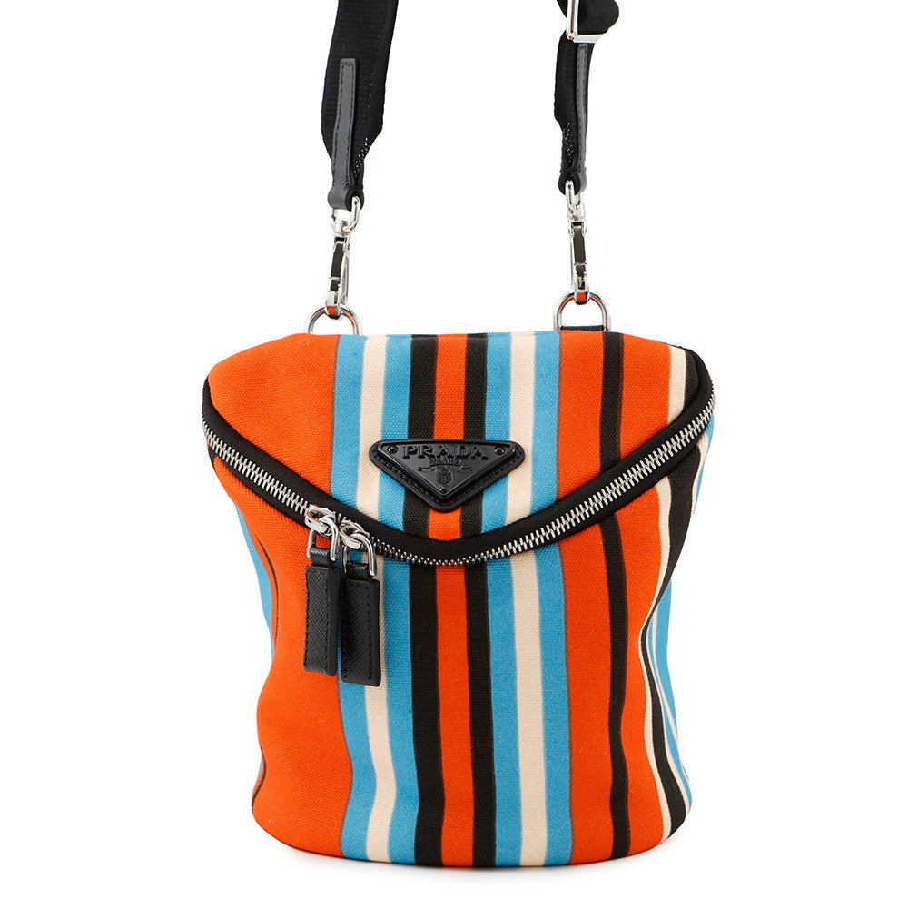 Triangle Shoulder Bag Multicolor Vh Canvas Logo
