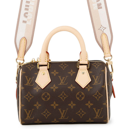 Louis Vuitton Speedy Bandouliere BrownM46222 Monogram Red Handbag