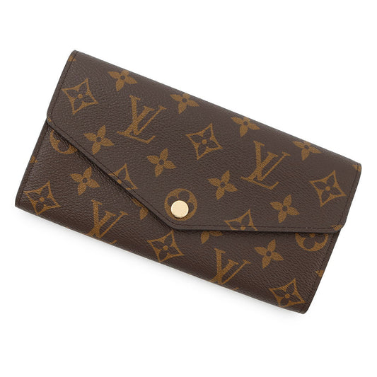 Louis Vuitton Portefeuille Sarah FuchsiaM62234 Monogram Handbag