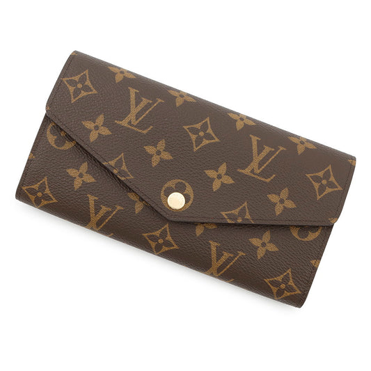 Louis Vuitton Portefeuille Sarah CoquelicotM62236 Monogram Handbag