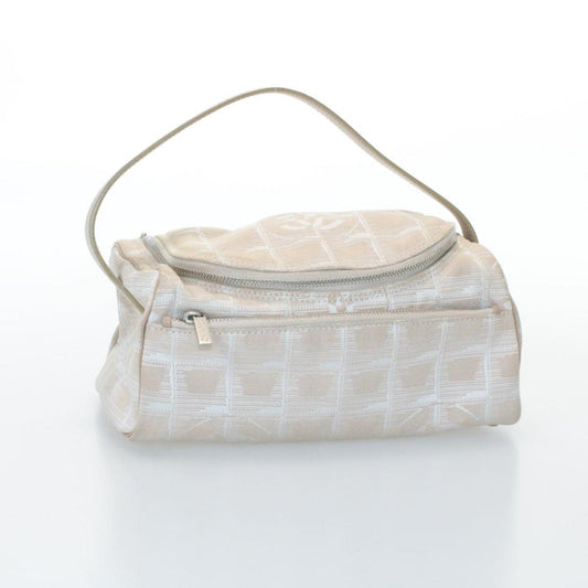beige cloth handbag Signature