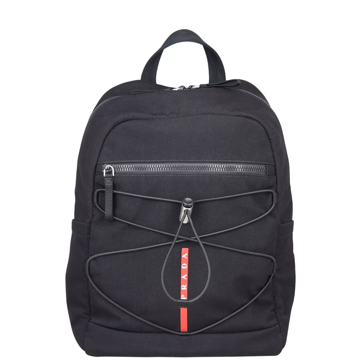 Prada Linea Rossa Padded Recycled Shell Backpack Handbag