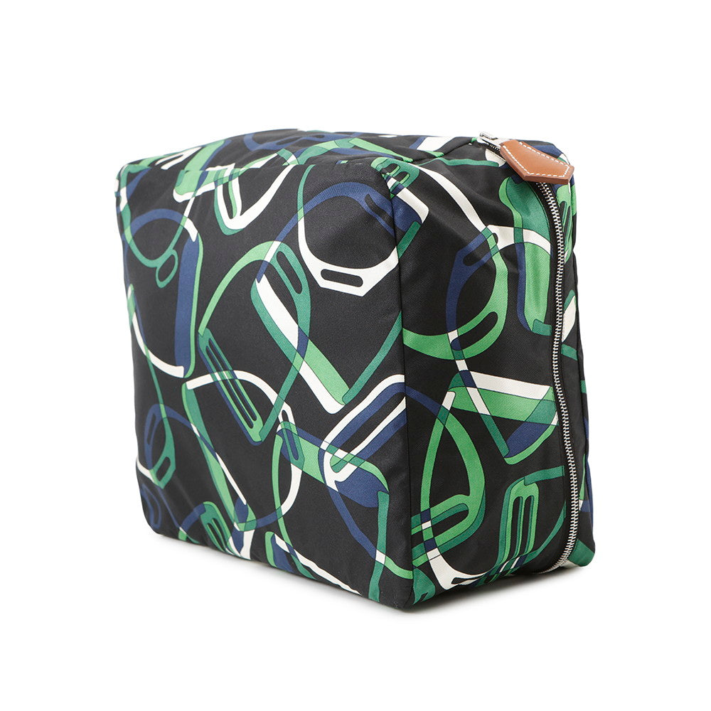 O De Voyage Multicolor Silk Size Pm Black Travel Bag