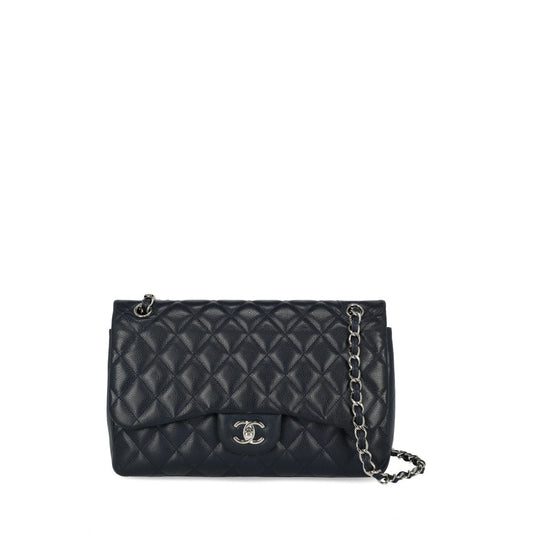 timeless/classique black leather handbag 163