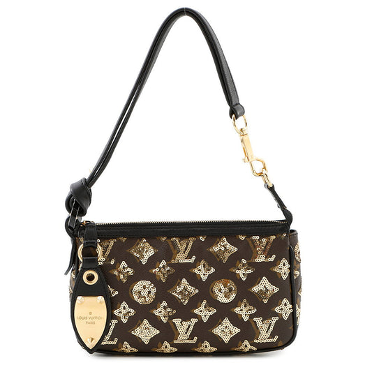 Louis Vuitton Pochette Accessoires All NoirM40248 Eclipse Monogram Clutch Bag