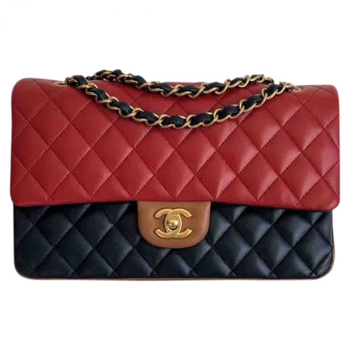 timeless/classique blue leather handbag Evening