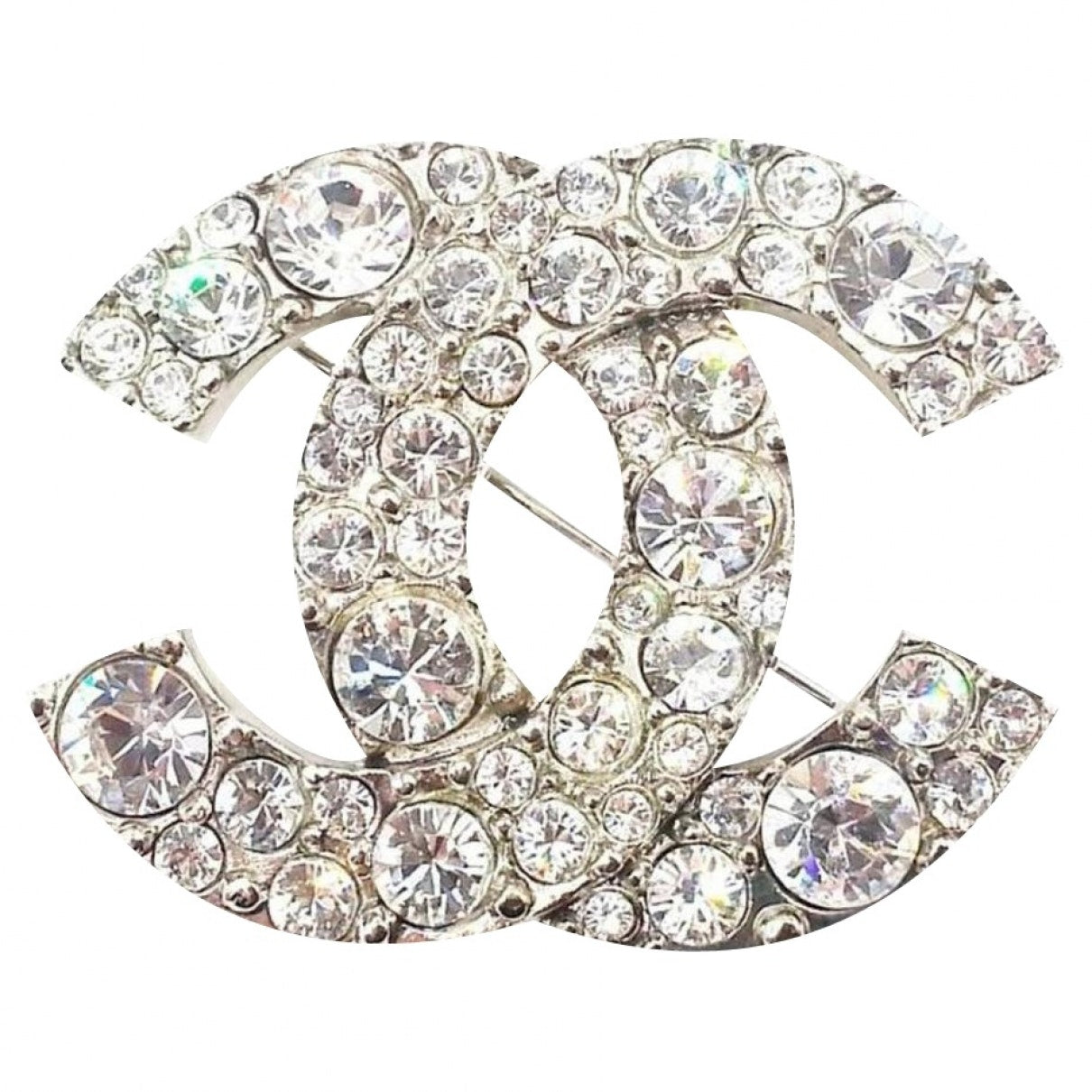 cc silver metal pins & brooches Jewelry Polished