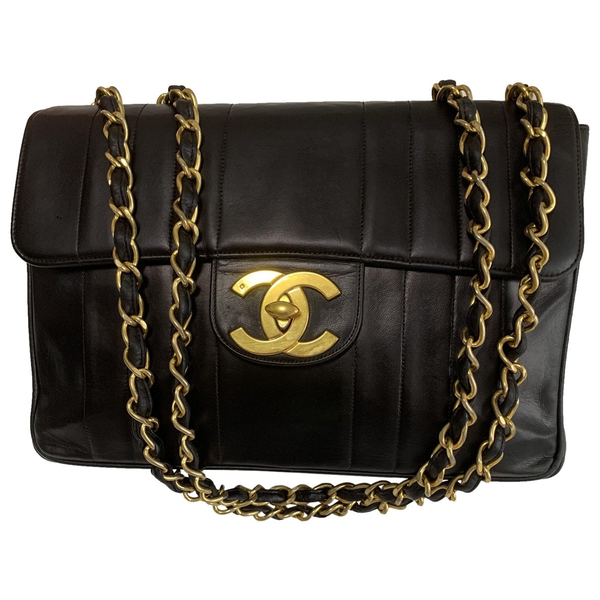 timeless/classique black leather handbag 172