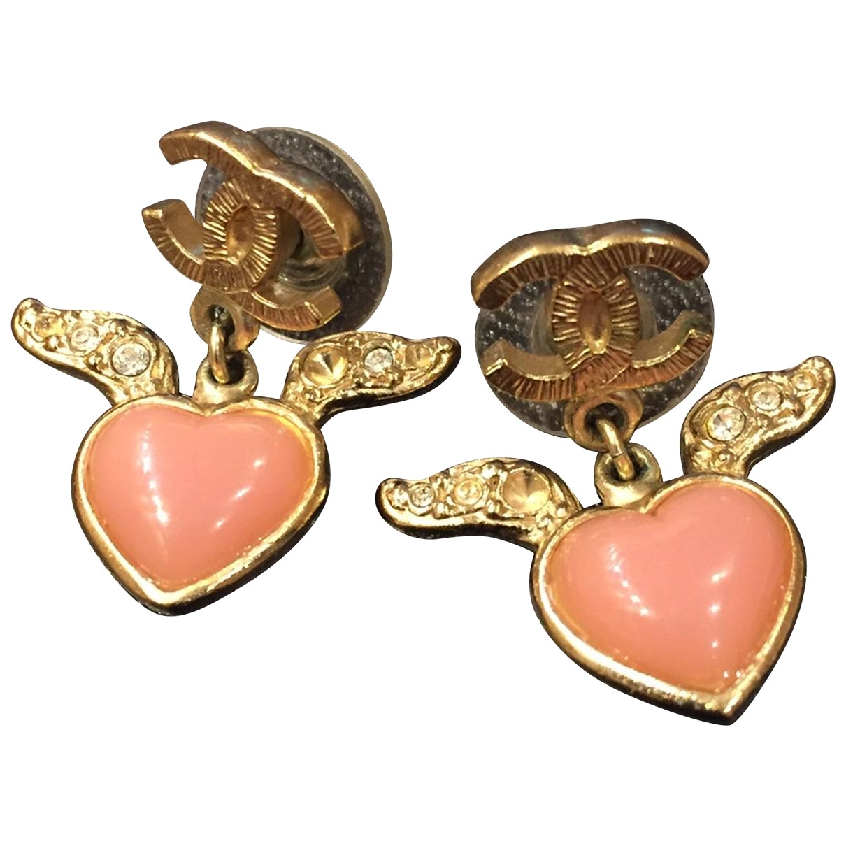 cc multicolour metal earrings Jewelry Refined