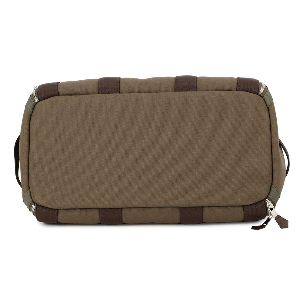 Dog Carry Khaki Feu Toile Military Handbag Travel Bag