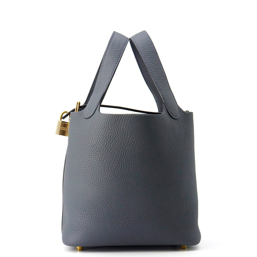 Picotin Lock Grimist Taurillon Clemence Size Pm Travel Bag